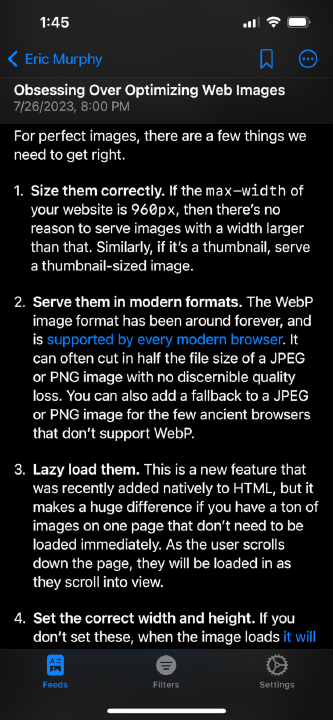 A rich text example
